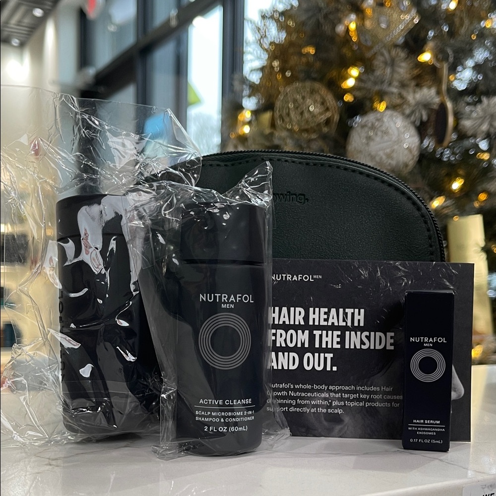 Nutrafol Men's Hair Care Set - Black